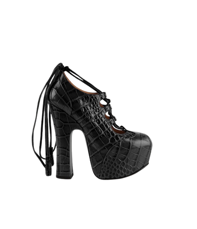 tall black V.W. heel