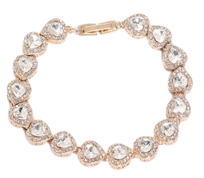 Loving On You Bracelet - Gold/Clear | Fashion Nova, Jewelry | Fashion Nova