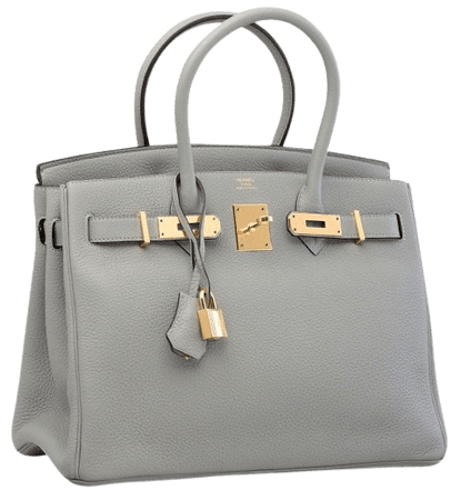 Hermès birkin bag grey