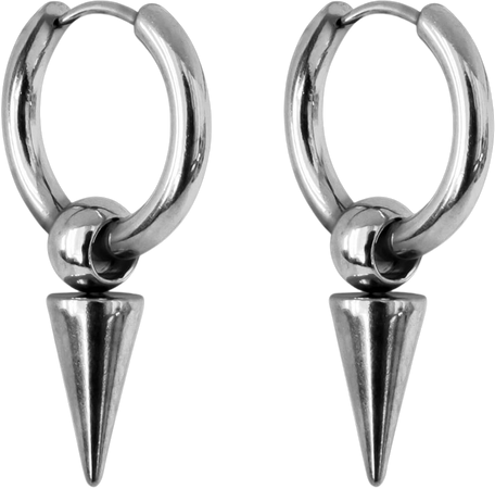 Ask and Embla Spear Huggie Earrings