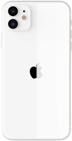 Apple iPhone 11 White 3D Model
