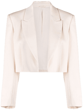 Brunello Cucinelli cropped tailored blazer - FARFETCH