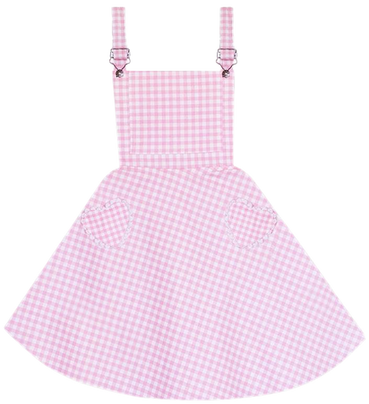 Pretty Picnic Heart Pocket Overalls Dress – Bonne Chance Collections