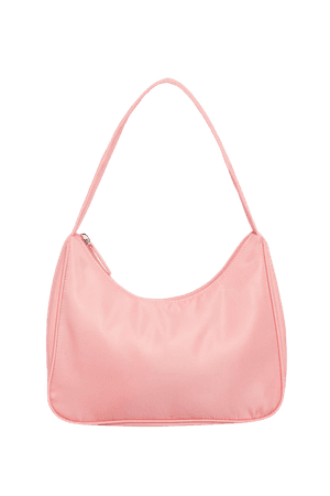 Pink shoulder bag - Pink - Monki WW