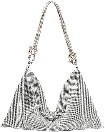 Amazon.com: Rhinestone Hobo Bag for Women Chic Evening Handbag Shiny Purse for Travel Vacation 2022 : Clothing, Shoes & Jewelry