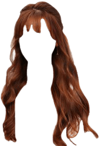 Brown Hair PNG Bangs