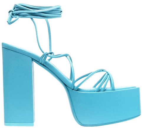 Paris Texas tie-detail open-toe Platform Sandals - Farfetch