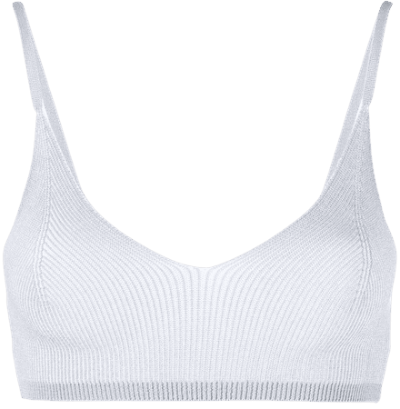 Jacquemus Valensole Knitted Crop Bralette