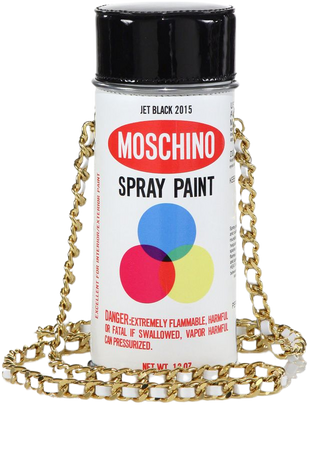 Moschino Spray Paint Can Leather Crossbody Bag in Pink - Lyst Moschino Spray Paint Can Leather Crossbody Bag