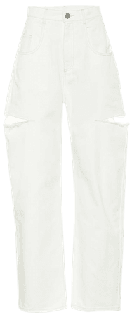 Maison Margiela  cutout jeans