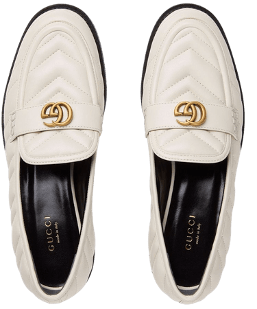Shop Gucci Double G matelassé loafers with Express Delivery - FARFETCH