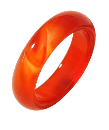 red ring resin ring accessories
