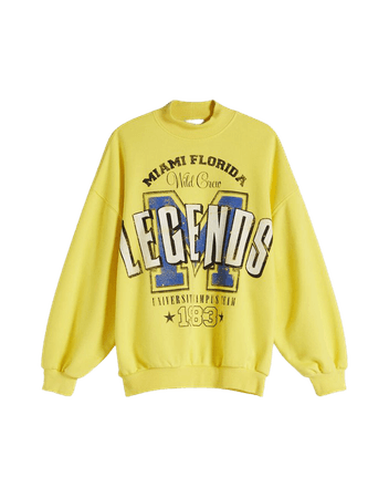 Oversize Legend sweatshirt - Sweatshirts and hoodies - Woman | Bershka