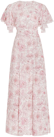 The Light Sleeper Floral Dress By The Vampire's Wife | Moda Operandi