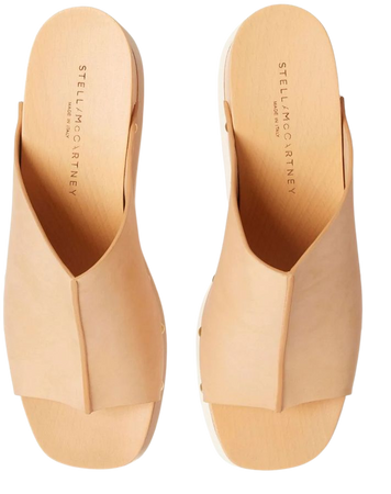 Stella McCartney Elyse Studded Wedge Sandals - Farfetch