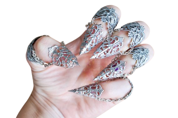 Clawed Armor Rings (For Left Hand)
