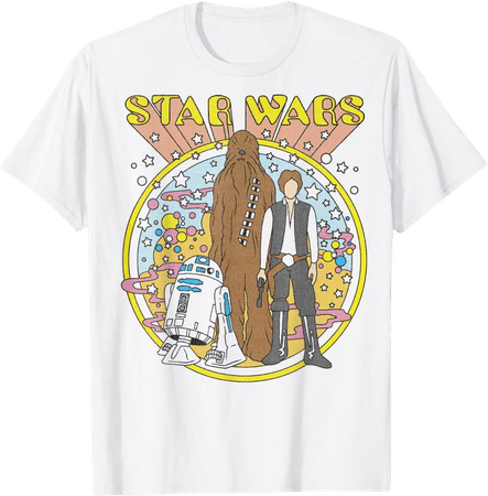 Amazon.com: Star Wars Vintage Psych Rebels T-Shirt : Clothing, Shoes & Jewelry