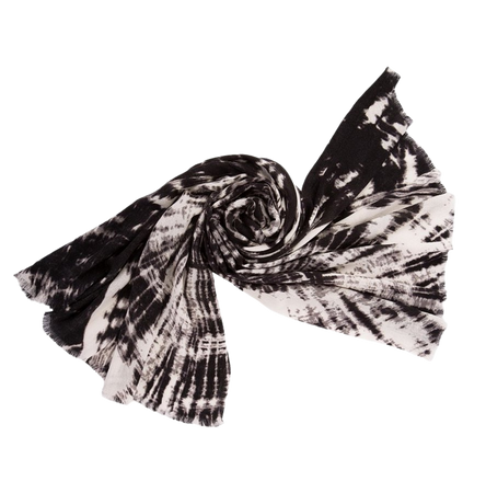 Glitzhome Tie Dye Scarf with Fringes