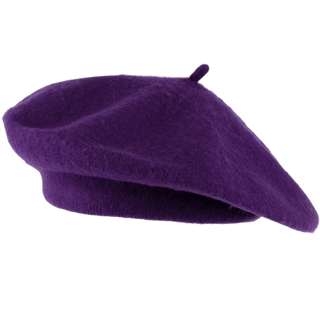 purple beret