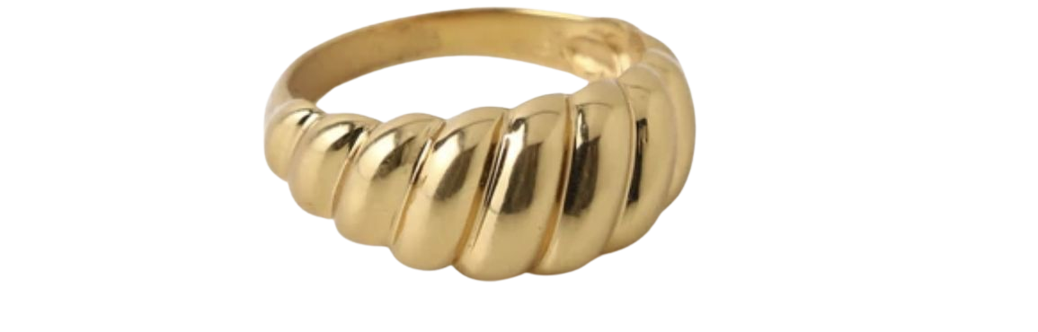chunky gold ring