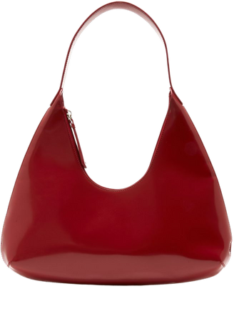 Amber Patent Leather Shoulder Bag by BY FAR | Moda Operandi