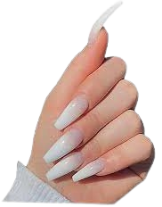 white acrylic nails - Google Search