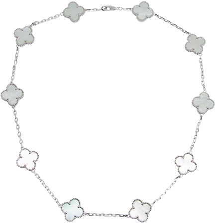 white van clef necklace