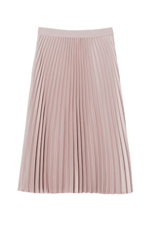 Pleated skirt - Light pink - Ladies | H&M