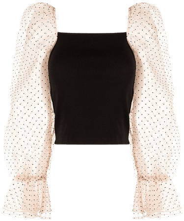Shop b+ab contrast-poet sleeve blouse with Express Delivery - FARFETCH
