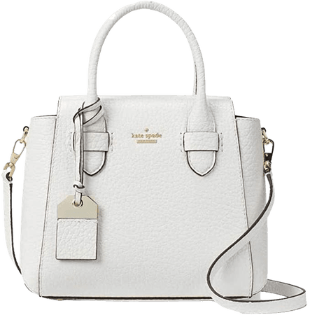 Amazon.com: Kate Spade New York Carter Street Kylie Leather Crossbody Purse in Bright White: Clothing
