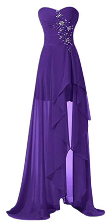 Dark purple formal gown/dress