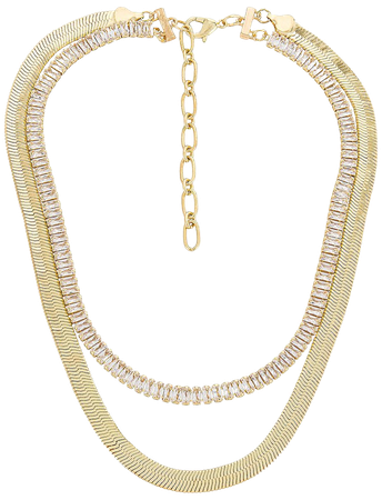 Amber Sceats Layered Necklace in Gold | REVOLVE