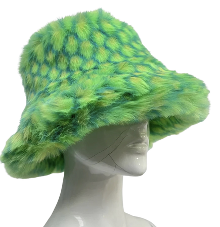 Green Furr Hat