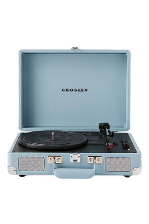 Crosley Cruiser Lavender Floral Bluetooth Vinyl Record Player | Urban Outfitters UK