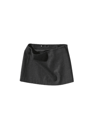 Wool mini skirt - Women | Mango USA