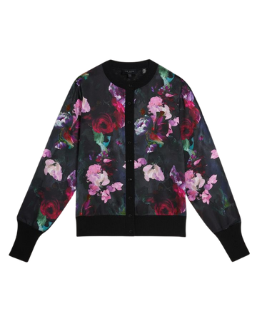 Printed Woven Front Cardigan – Ted Baker, United States