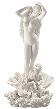 Amazon.com: Aphrodite Greek Goddess Of Love Marble Finish Statue: Home & Kitchen