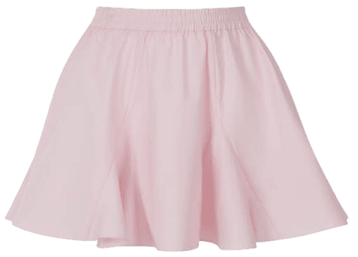 A-Line Mini Skirt-Pink | NOCTURNE | Wolf & Badger