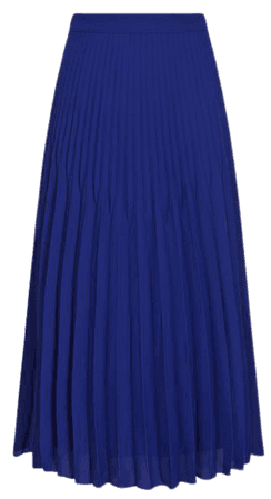 Isadora Cobalt Blue Knife Pleat Skirt – REISS
