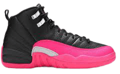 Jordan 12 Retro Black Deadly Pink