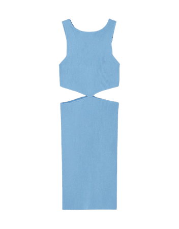 Mini dress with cut-out sides - New - Woman | Bershka