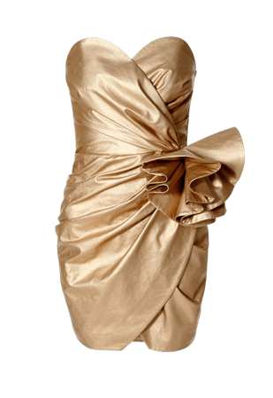 Dress Alessandra Vegas Gold | Aggi | Wolf & Badger