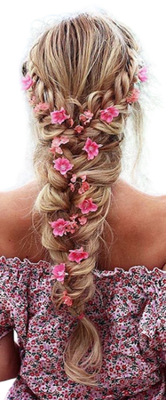 Flowers in the hair