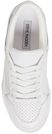 BRYANT White Low Top Lace Up Sneakers | Women's Sneakers – Steve Madden