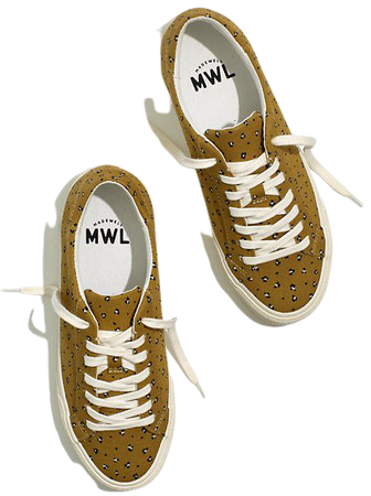 Sidewalk Low-Top Sneakers in Mini Leopard (Re)sourced Canvas