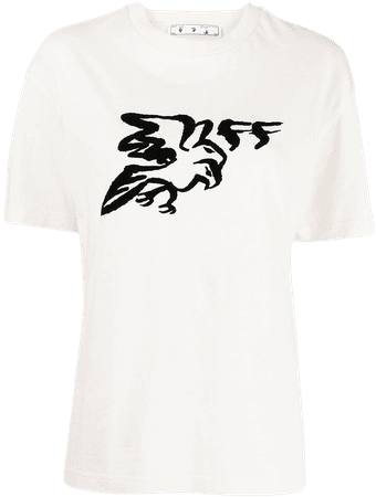 Shop Off-White Off Eagle T-shirt with Express Delivery - FARFETCH