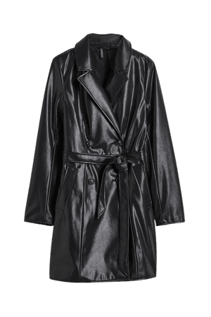 Trench Coat - Black - Ladies | H&M US