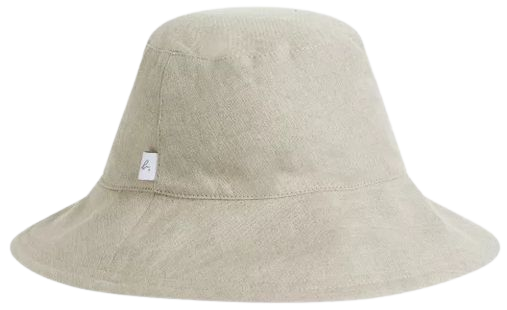 linen Monia reversible hat | agnès b.