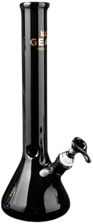 13" Black Beaker Bong by GEAR | CCHQ