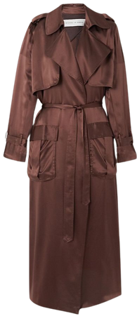 Dark Brown trench coat